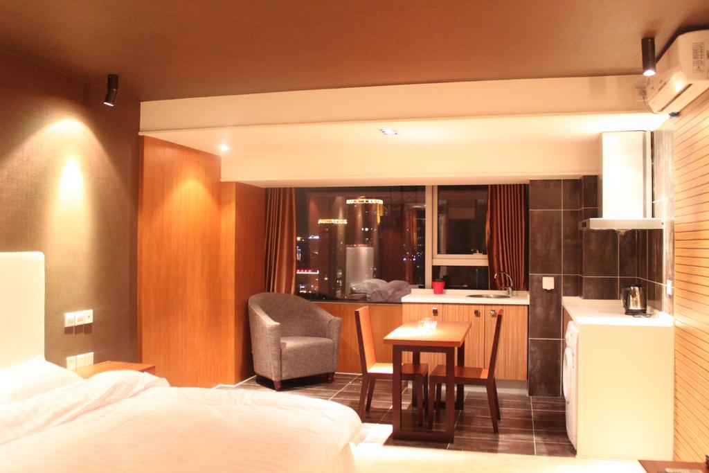 Chengdu Comma Apartment Hotel - Xinian Branch Bagian luar foto